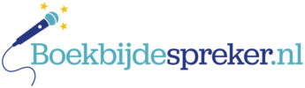 Logo van Boek bij de spreker